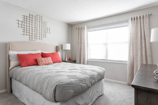 Bedroom with Large Window