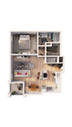 Plano de planta A1B de Stonebriar Pines