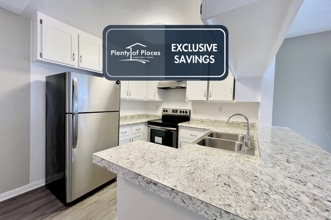 Unit Interior - Kitchen - Sycamore Pines Apartments