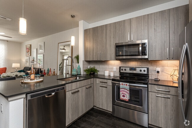 1BR, 1BA - 722SF "Calm" Kitchen - Berkshire at the Rim