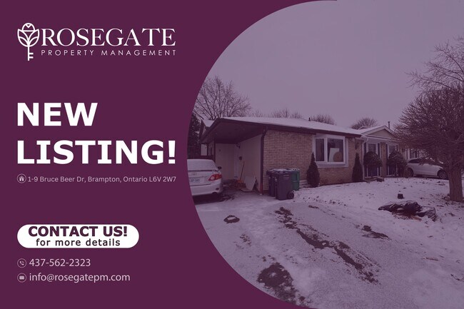 Building Photo - Bright 3-Bedroom Main-Level Apartment with 2 Parking in Brampton Unit 1