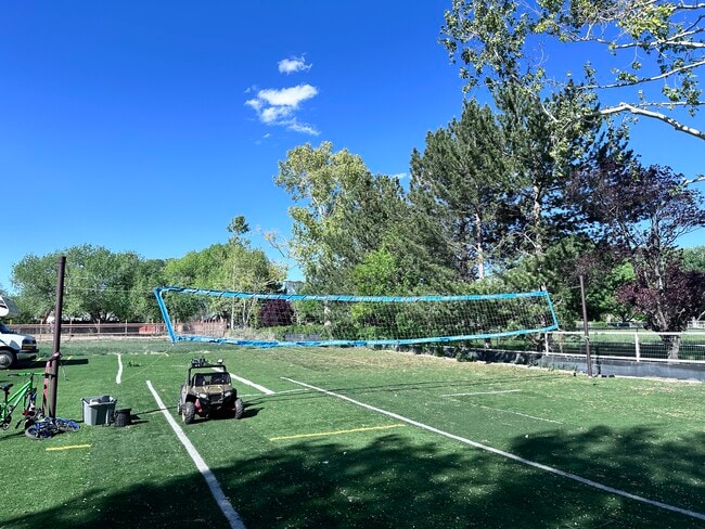 Full size volleyball court - 588 Applewood Rd