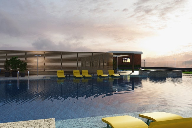 Rooftop Infinity Edge Pool