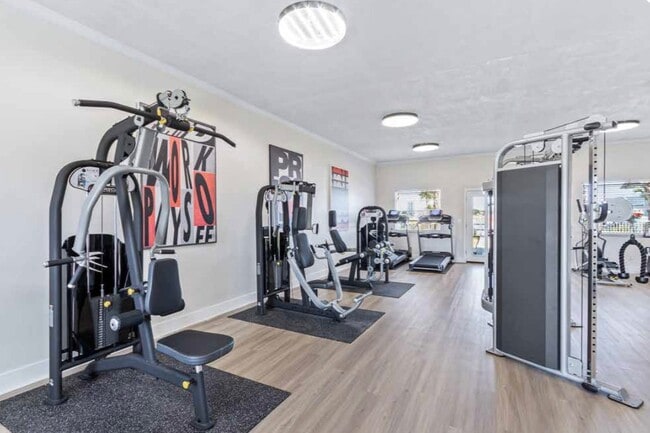 Burn Calories while overlooking the Pool