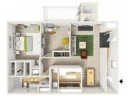 1BR/1BA