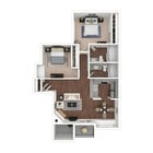 B1R floor plan Martinique Bay