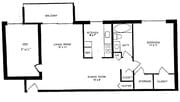 1BR/1BA