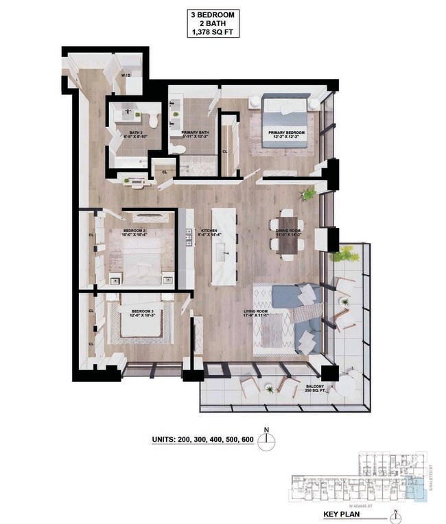Photo - 130 S Halsted St Apartments