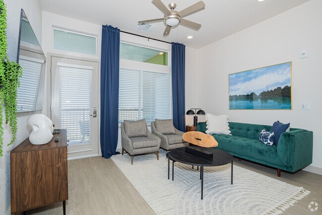 2BR, 2BA - 1,187SF - Zeta Luxury Apartments