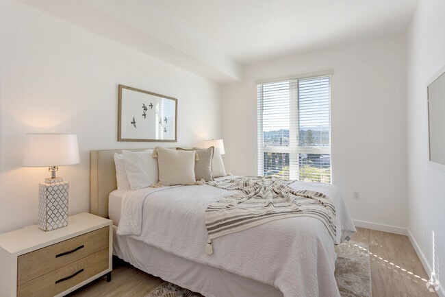 2BR, 1BA - 842SF - Bedroom