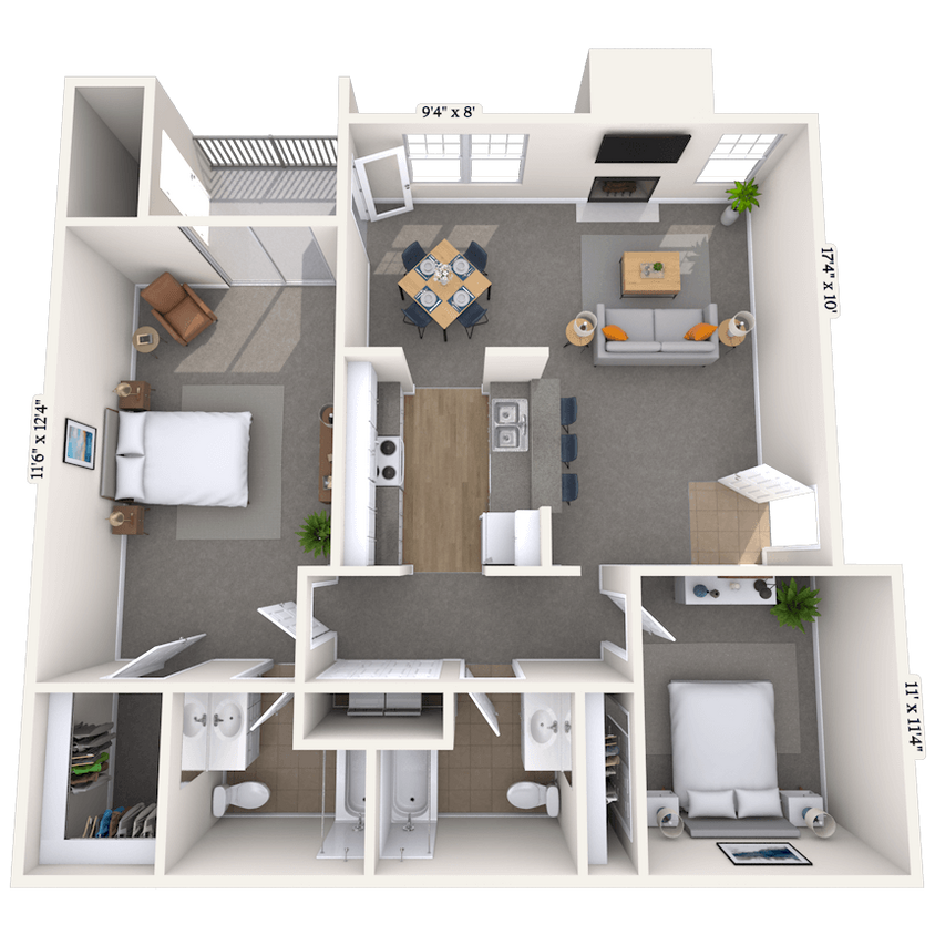 Floor Plan - Magnolia