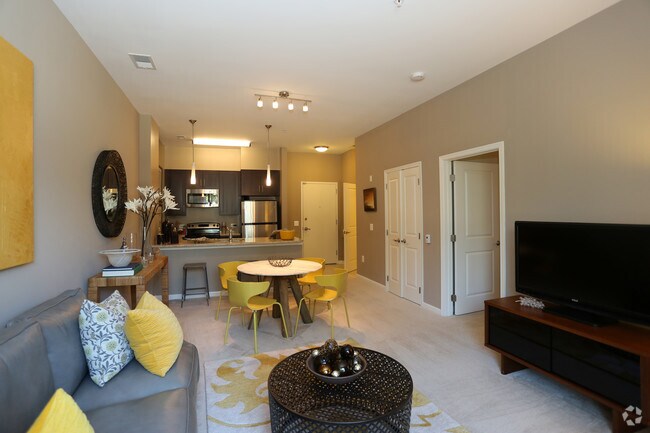 1 Bedroom 737 SF-Living Area
