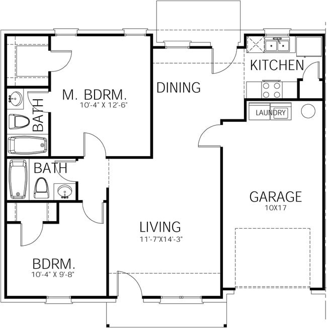 Photo - Coming Soon: 2 Bedroom Duplex in Lindale! Unit 18063 Loring Ln