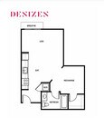 1C - 680 SQFT