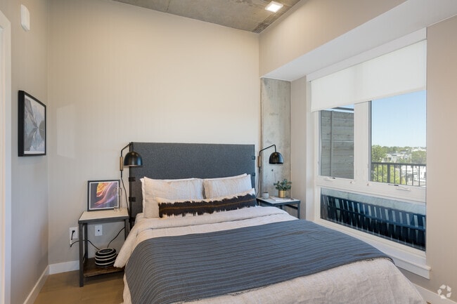 1BR, 1BA - 705SF - Bedroom - The Julian at Sloan's Lake