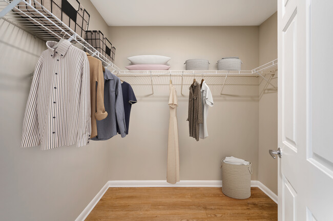 Signature Collection walk-in closet