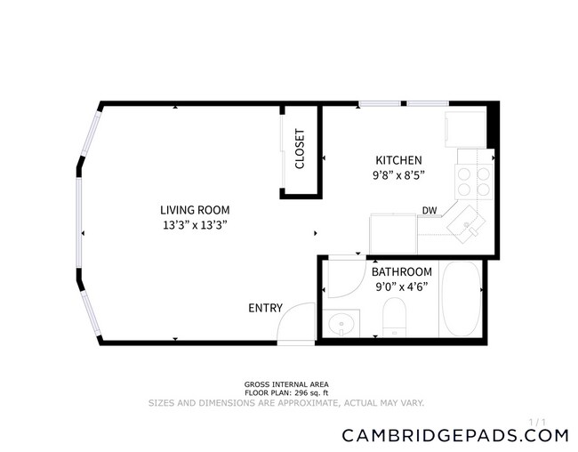 Photo - 1576 Cambridge St Unit 3F