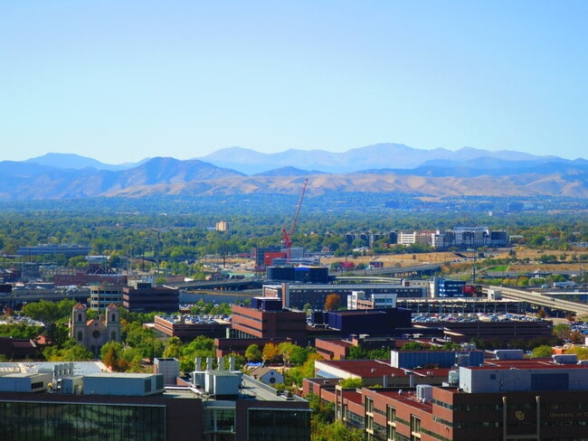 MOUNTAIN VIEW FROM THE BALCONY - 1020 15th St Unit 19L