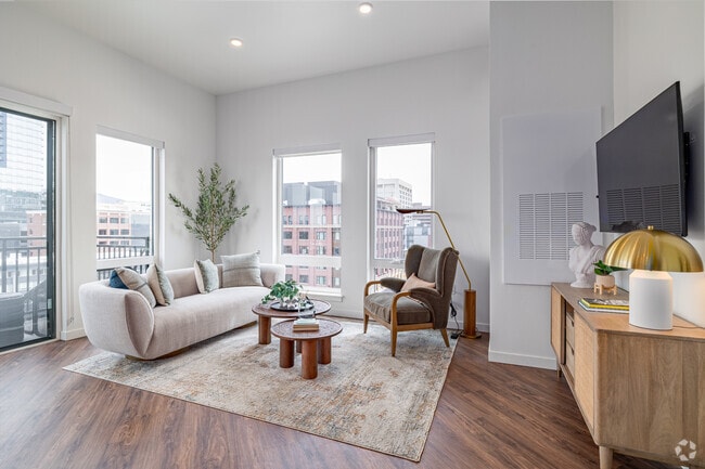 2BR, 2BA - 1,250SF - Living Room