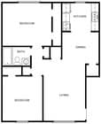 2BR/1BA