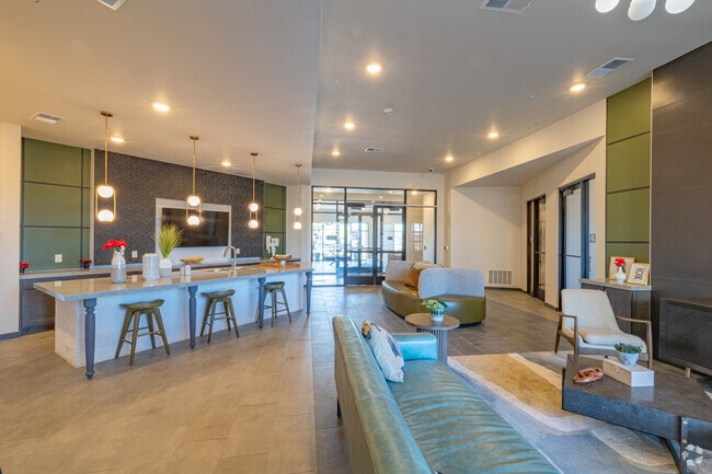 Clubhouse - The Curve Apartments