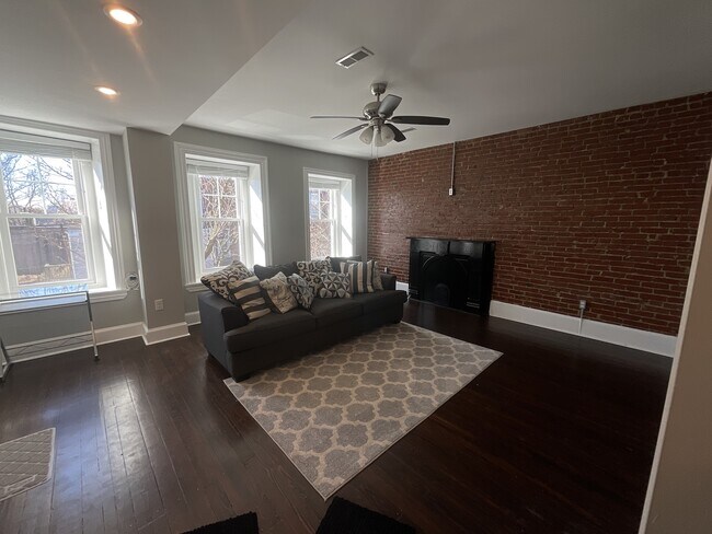 Living room - 3513 Conrad St Apartments Unit B
