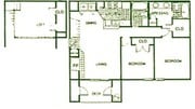 2BR/2BA