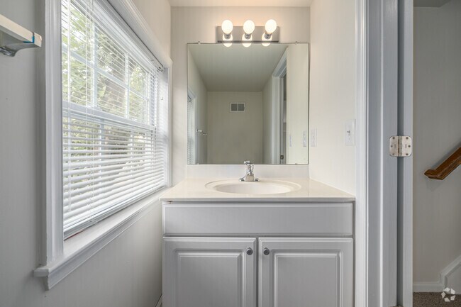2BR, 2.5BA - 1,100SF - Half Bathroom