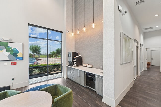 Lobby with coffee bar