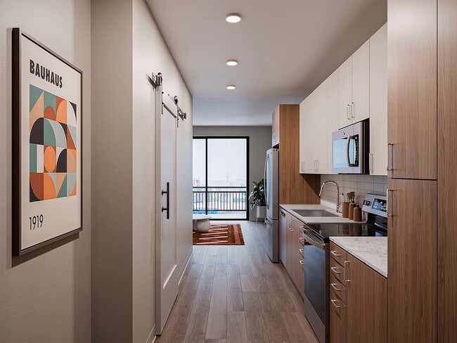 Sirius 1 BR - Entry + Kitchen - NOVA