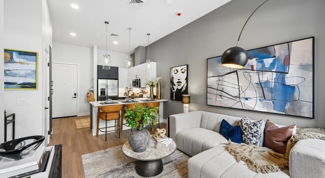 Bria Living Room Kitchen