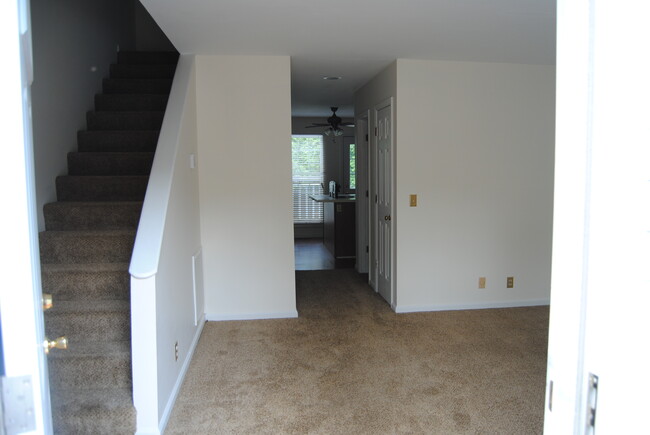 Living Room into Kitchen/Dining Room - 217 Walton Ferry Rd Townhome