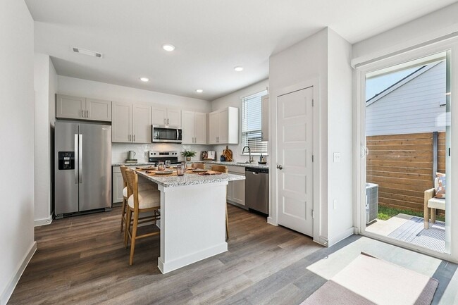 YardHomes Trailside Unit 908 Kitchen