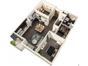 One Bedroom One Bath with Den