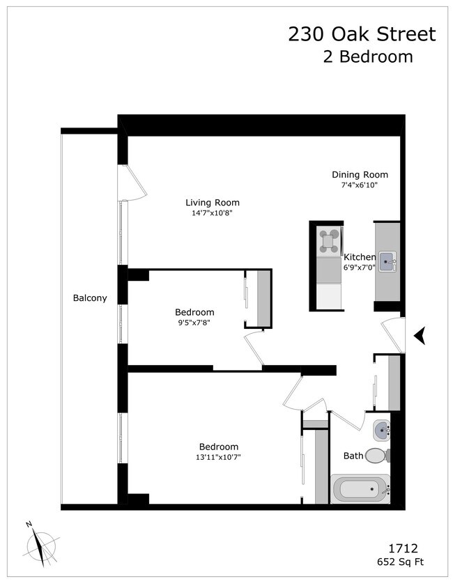 Photo - 230 Oak St Unit 1712