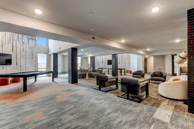 Social Lounge with Billiards & Games - Entertain friends, play games or meet neighbors without leaving home.