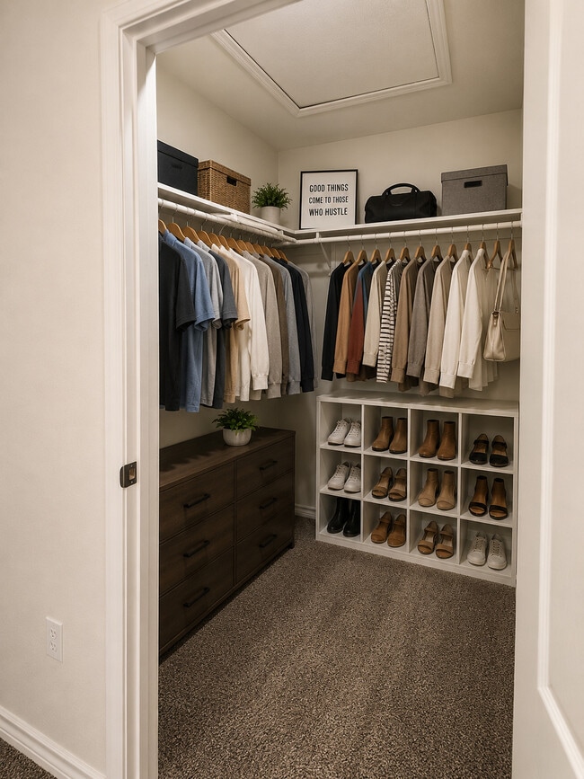 3 Bedroom Master Closet - Foster Heights Apartments