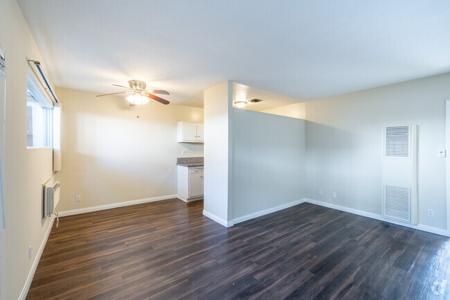 1 dormitorio, 1 baño - 46,5 m² - Sala de estar