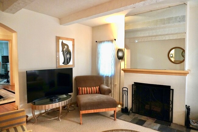 Open Living Space with Smart TV - 1224 S Longwood Ave