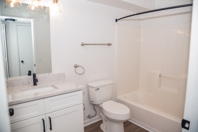 Upgraded bathroom