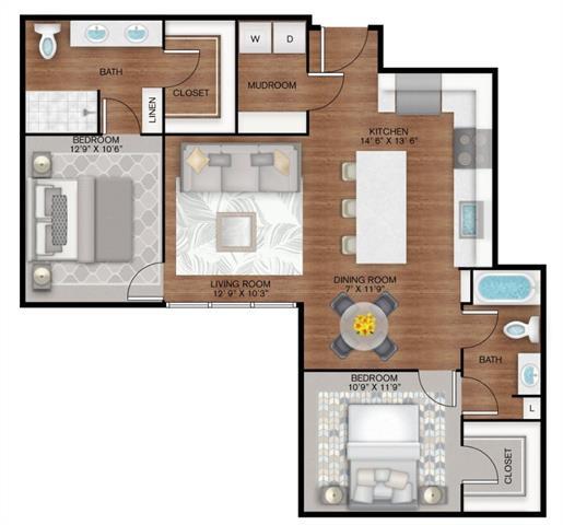 Photo - 5332 Trinity River Trl Unidad 1-1330