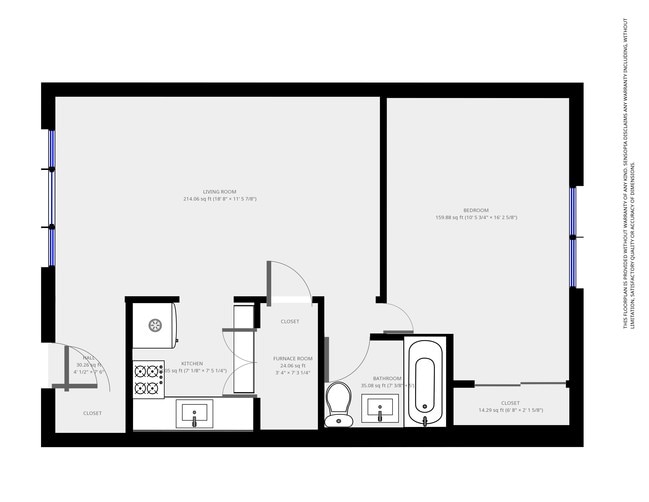 Photo - 4309 95th St Unit 1 bed