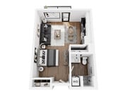 ST.B floor plan Hudson West