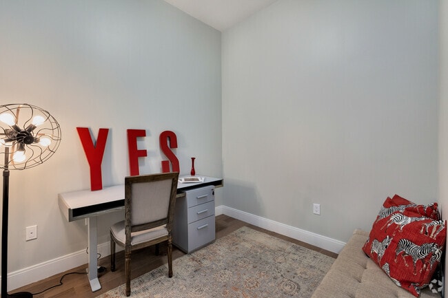 1BR, 1BA, Den - 760SF - Office