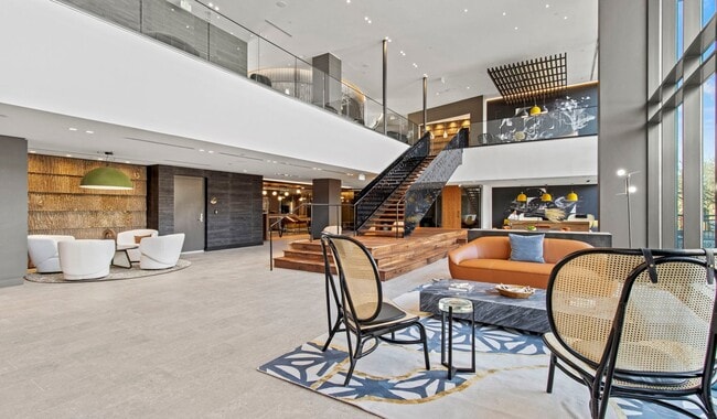 Come home to a lobby that exudes sophistication and style