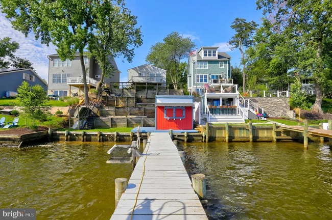 Building Photo - Stunning Waterfront 3bd/2.5ba in Glen Burnie with Deep-water Boat Dock, CAC, Renovated and more!