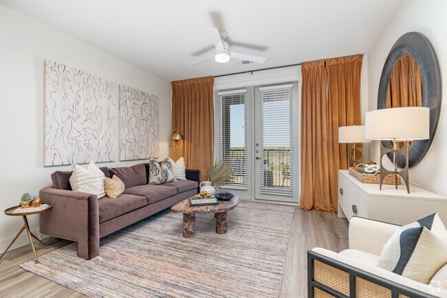 2 habitaciones, 2 baños - 1167 pies cuadrados - Sala de estar - Aura Avant