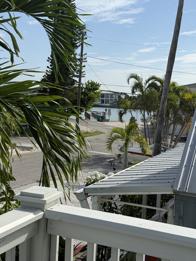 View of dock/boat ramp