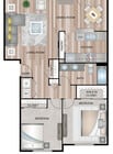 1053 Square Feet