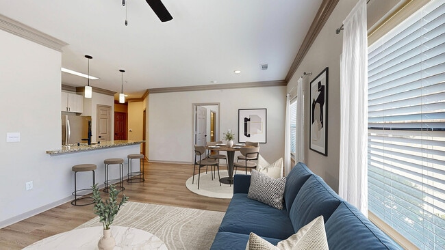 Newly Renovated Open Floor Plan Living Area - Avenues at Craig Ranch Apartments